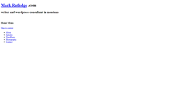 Desktop Screenshot of markratledge.com